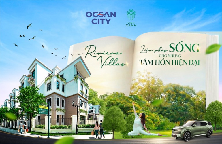 RIVIERA VILLAS - LIỆU PHÁP SỐNG CHO NHỮNG TÂM HỒN HIỆN ĐẠI